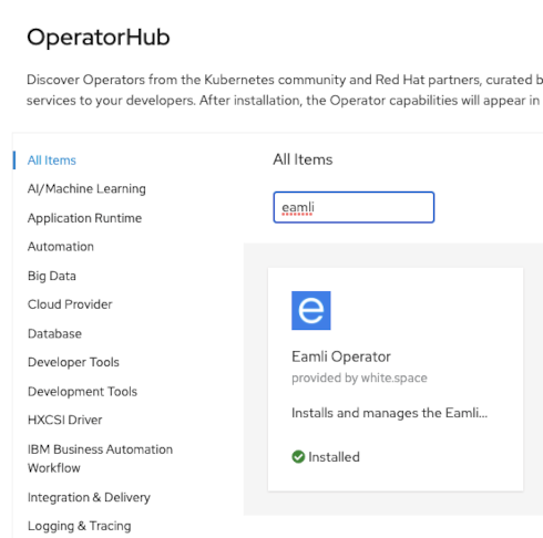 Operator Hub