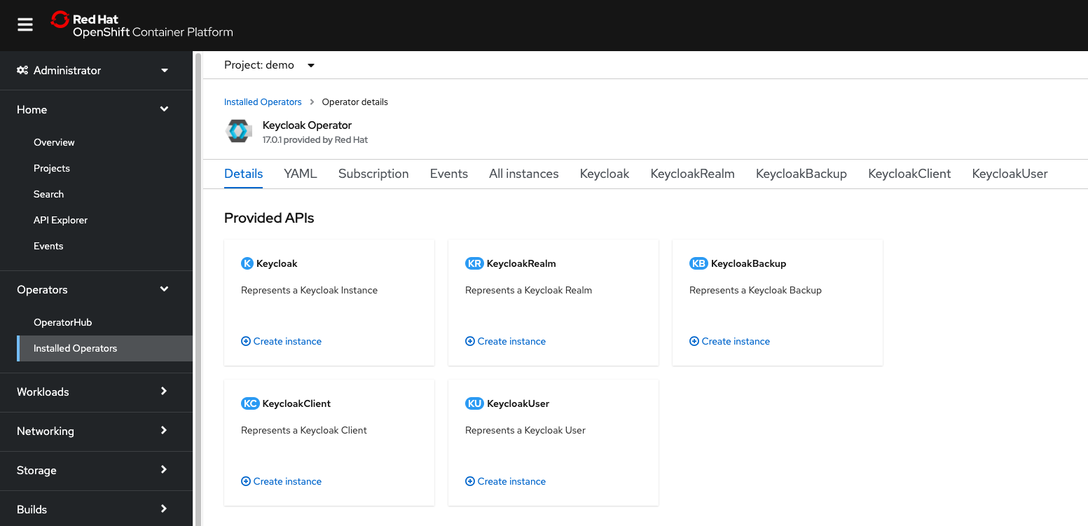 Operator Dashboard